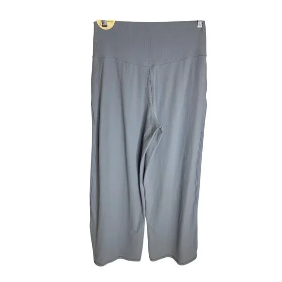 NWT OFFLINE By Aerie Real Me XTRA Ribbed High Waisted Trouser Blue-sz XL - Picture 5 of 12